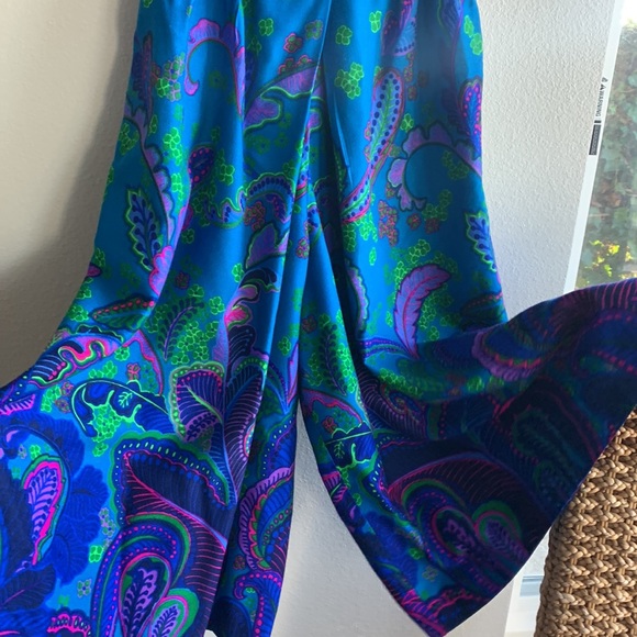 Vintage Alice Polynesian Fashions Sleeveless Jumpsuit - Picture 6 of 17